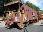 Bringing up the rear is privately owned, ex NYC caboose  21041. Markers are ex-Erie RR